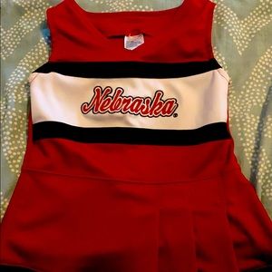Toddler Nebraska Cheer Outfit